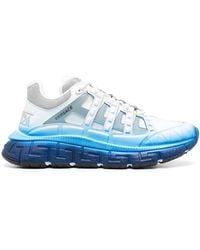 Versace - & Sky Blue Gradient Trigreca Trainers - Lyst