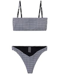 Gcds - Gingham-Check Bikini - Lyst