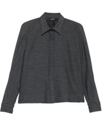 Fabiana Filippi - Bead-Trim Long-Sleeve Shirt - Lyst