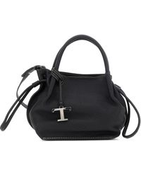 Tod's - Borsa Tote Buz Con Logo - Lyst