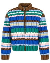 RAXXY - 3D Padded Striped Jacket - Lyst