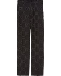 Gucci Straight-leg pants for Women - Up to 70% off | Lyst