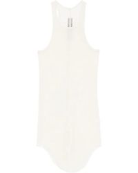 Rick Owens - Top de canalé fino - Lyst