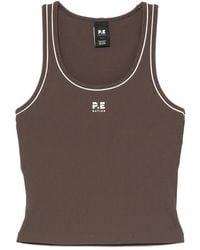 P.E Nation - Nexus Ribbed Tank Top - Lyst