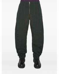 Mugler - Broek Met Vlakken En Rits - Lyst