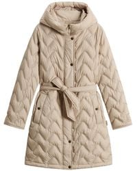 Woolrich - Quilted Hooded Parka - Lyst
