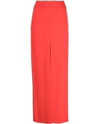 Patou - Crepe High-waisted Maxi Skirt - Lyst
