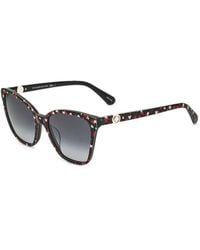 Kate Spade - Heart-Print Square-Frame Sunglasses - Lyst