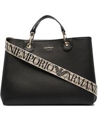 Emporio Armani - Damen polyurethan handtaschen - Lyst