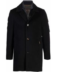 Moorer - Layered Single-Breasted Wool Coat - Lyst