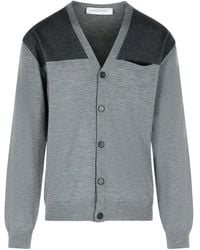 Lanvin - Wollen Vest Met V-Hals - Lyst