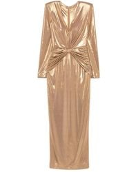 Cristallini - Vega Knotted Maxi Dress - Lyst
