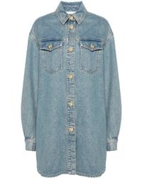 Moschino - Denim Mini Dress - Lyst