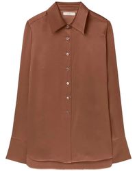 Co. - Satin-Finish Long-Sleeve Shirt - Lyst
