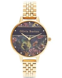 Olivia Burton - Montre À Cadran À Fleurs Mm - Lyst