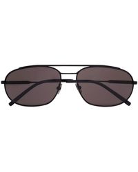 Saint Laurent - Sl 561 Pilot-Frame Sunglasses - Lyst