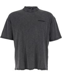 Represent - Logo-Embroidered Crew-Neck T-Shirt - Lyst