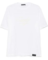 Low Brand - Printed Malibu Crew-Neck T-Shirt - Lyst