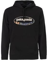Patagonia - Logo-Print Hoodie - Lyst