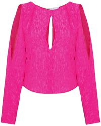 IRO - Maurita Plissé Blouse - Lyst