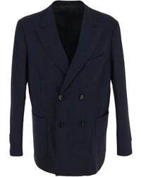 Seven Gauge - Double-Breasted Blazer - Lyst