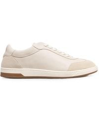 Peserico - Panelled Lace-Up Sneakers - Lyst