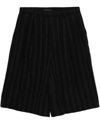 Juun.J - Shorts a rayas diplomáticas - Lyst