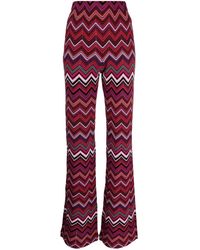 Missoni - Pantalones con estampado en zigzag - Lyst
