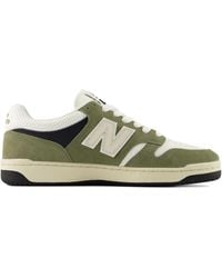 New Balance - 480 Suede Leather Sneakers - Lyst