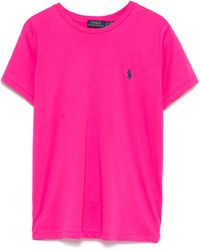 Polo Ralph Lauren - Crewneck Cotton T-Shirt - Lyst