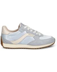 GANT - Baskets À Empiècements En Daim Beja - Lyst