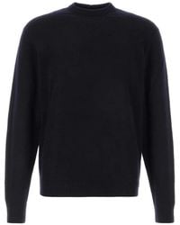 Giorgio Armani - Cashmere And Silk Crew-Neck Sweater - Lyst