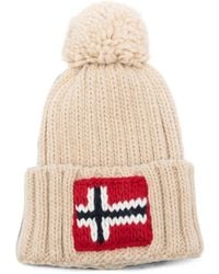 Napapijri - Bonnet Semiury 5 À Pompon - Lyst