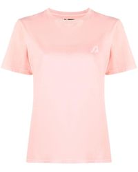 Autry - Logo-embroidered Short-sleeved T-shirt - Lyst