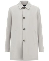 Herno - Pearl Loro Piana 3 Layers Wool Storm Fabric Raincoat.<Br - Lyst