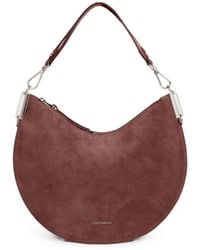 Coccinelle - Sunup Suede Shoulder Bag - Lyst
