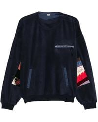 KHOKI - Patchwork Fleece Sweatshirt - Lyst
