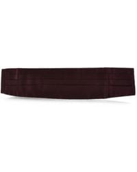 Corneliani - Pleated Satin Cummerbund - Lyst