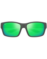 Maui Jim - Mangroves Rectangle-Frame Sunglasses - Lyst