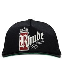 Rhude - Cappello Da Baseball Fumar 91 - Lyst