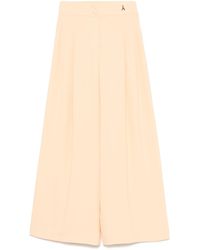 Patrizia Pepe - Broek Met Geplooid Detail - Lyst