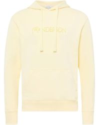 JW Anderson - Felpa Con Cappuccio E Logo - Lyst