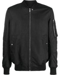 Rick Owens - Baseball-Collar Wool Bomber Jacket - Lyst