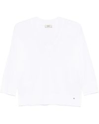 Herno - Vネック トップ - Lyst