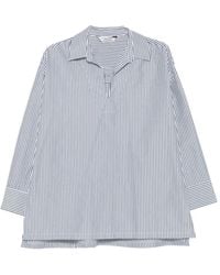 Max Mara - Chemise À Rayures Verticales - Lyst