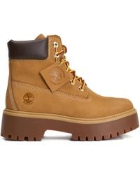 Timberland - Stone Street Schnürstiefel mit Plateau - Lyst