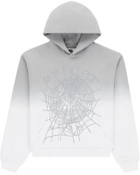 Sp5der - Og Web V2 Ombré Hoodie - Lyst