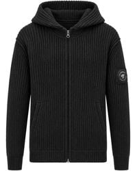 C.P. Company - Lens-Detail Zip-Up Hoodie - Lyst