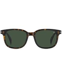David Beckham - Tortoiseshell Square-Frame Sunglasses - Lyst