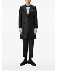 Thom Browne - Wool Mohair Apron Tailored Overcoat - Lyst
